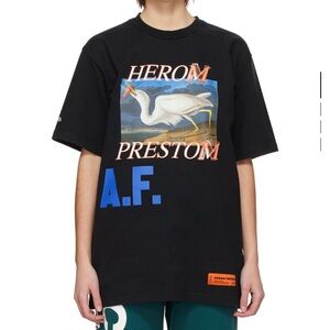 Heron Preston black A.F. Special edition tshirt